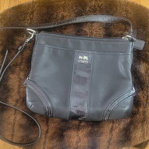 Crossbody Shoulder Leather Coach Bag